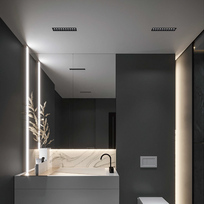 Diana D5552 3*4W 131*55*52mm Cutout: 125*49mm LED Recessed Downlight