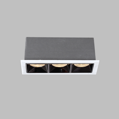 Diana D5552 3*4W 131*55*52mm Cutout: 125*49mm LED Recessed Downlight
