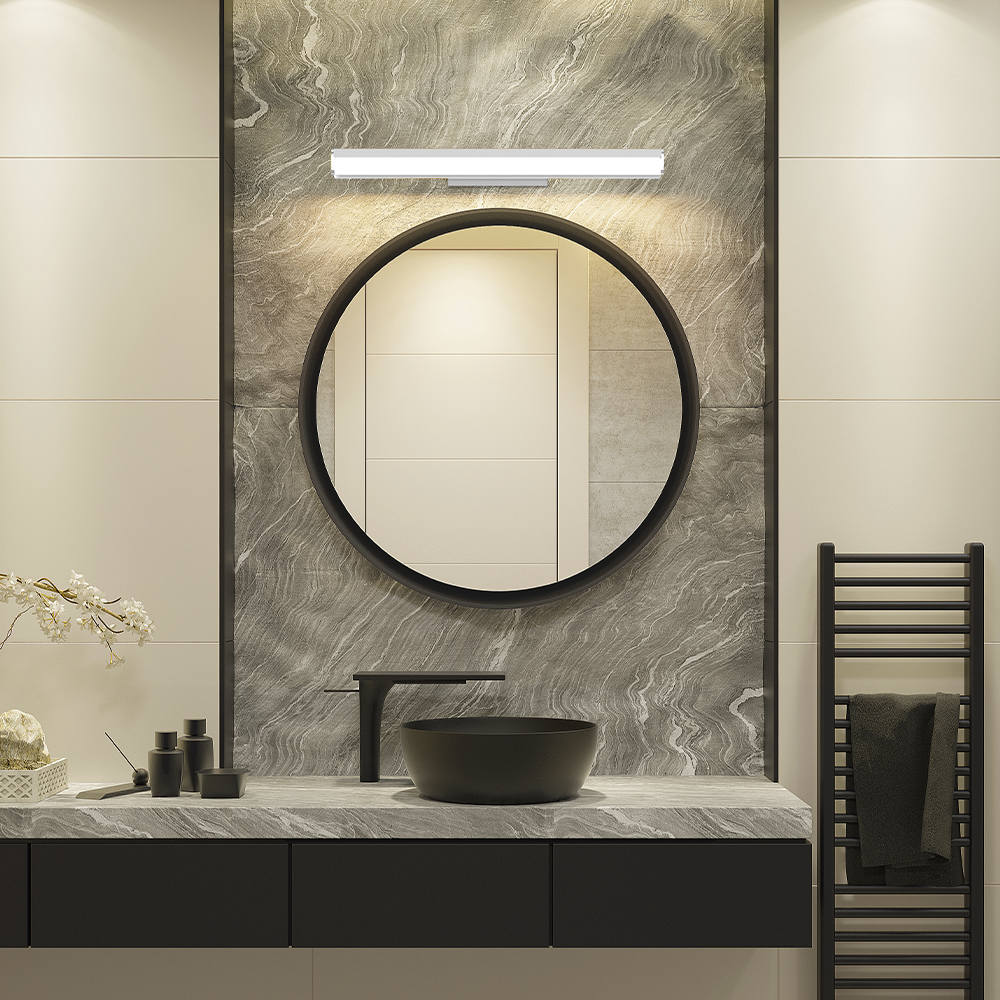 ML51 White 10W 600*107*51mm LED Mirror Light (3-CCT)