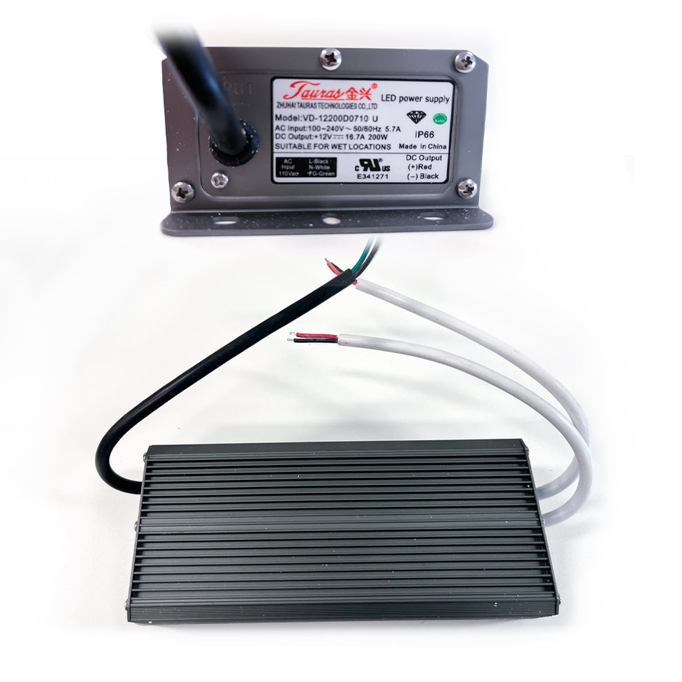 200W IP66 Weatherproof ON/OFF Driver 247*97*45mm LED Driver Constant V ...