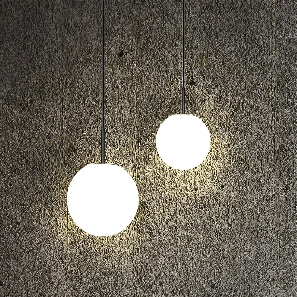 Led Snowball Snowball R200 8W φ200*3000mm LED Pendant Light ( Include LED Globe ...